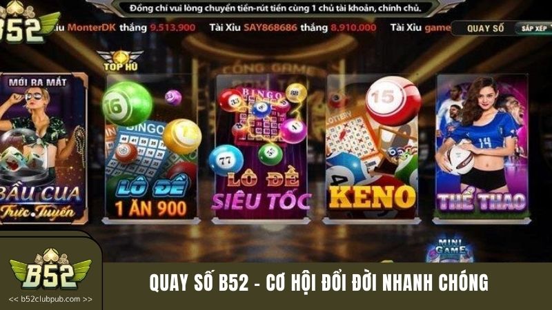 quay số B52