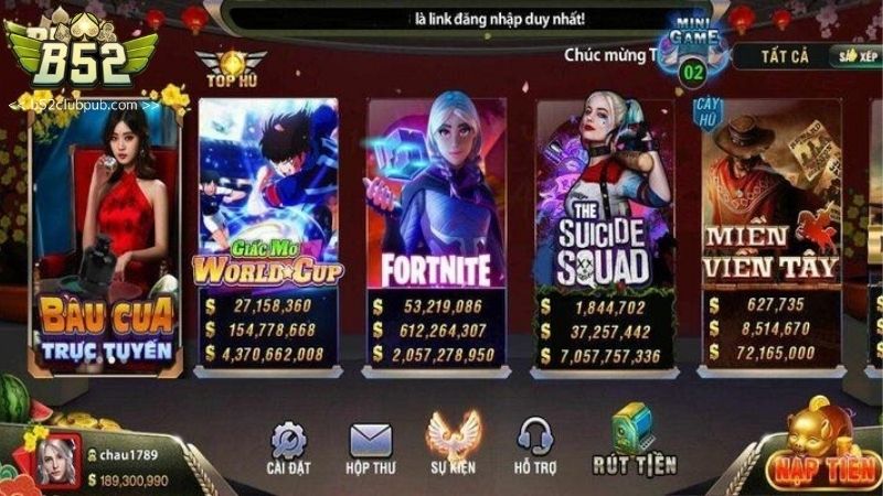 Thông tin chung về chuyên mục quay số B52